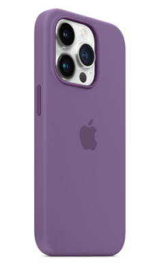 Фото 1 — Чехол защитный iPhone 14 Pro Max Silicone Case фиолетовый (Copy)