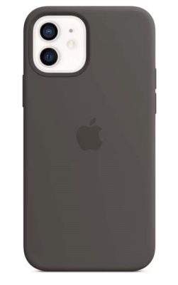 Фото 1 — Чехол защитный iPhone 12/12 Pro Silicone Case черный (Copy)