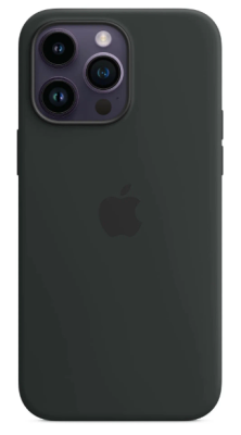 Фото 1 — Чехол защитный iPhone 14 Pro Silicone Case черный (Copy)
