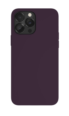 Фото 1 — Чехол защитный "vlp" Silicone case with MagSafe для iPhone 14 Pro Max, темно-фиолетовый