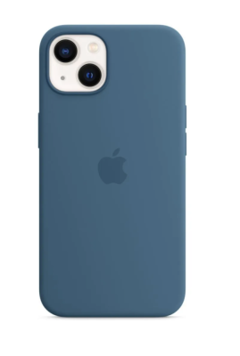 Фото 1 — Чехол защитный iPhone 13 Silicone Case синий (Copy)