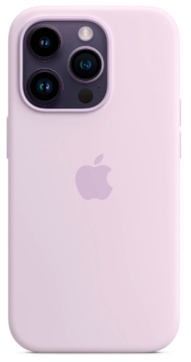 Фото 1 — Чехол защитный iPhone 14 Pro Silicone Case лиловый (Copy)