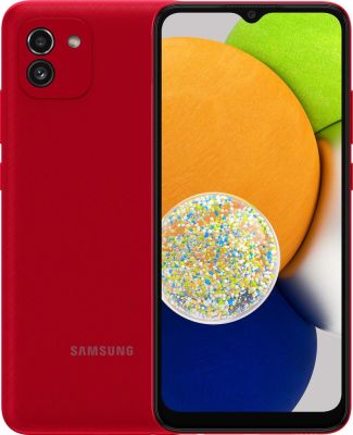 Фото 1 — Смартфон Samsung Galaxy A03 3/32gb, Красный