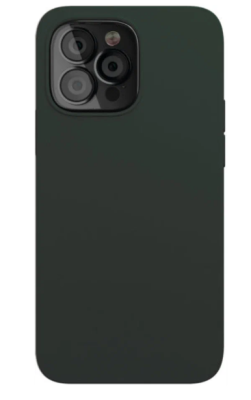 Фото 1 — Чехол защитный "vlp" Silicone case with MagSafe для iPhone 14 Pro Max, темно-зеленый